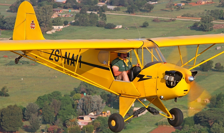 Pilot S Post Piper Cub J3f 60 Zs Nam Oldest Certified J3