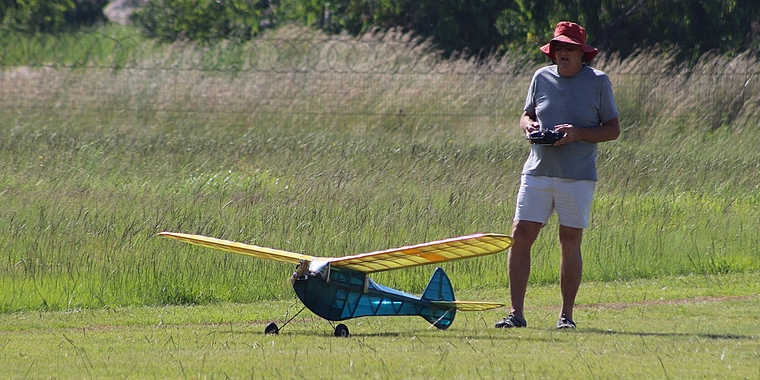 old timer rc planes